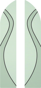vitrage decoratif P008 normandie normabaie
