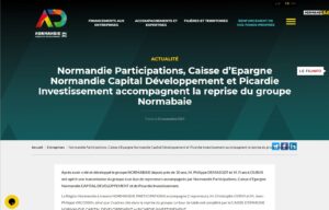 reprise groupe normabaie AD normandie