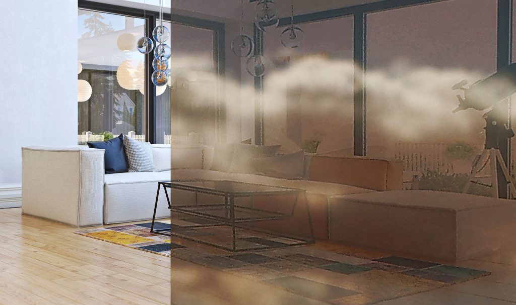 Vitrage Antélio Havane Normabaie