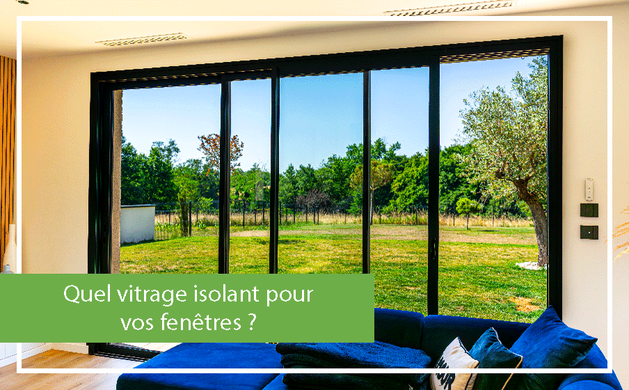 vitrage isolant fenêtre aluminium coulissante