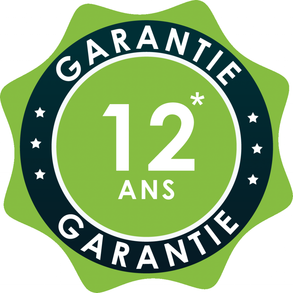 garantie 12 ans chêne laqué