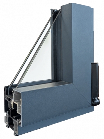 angle ouvrant aluminium invisible