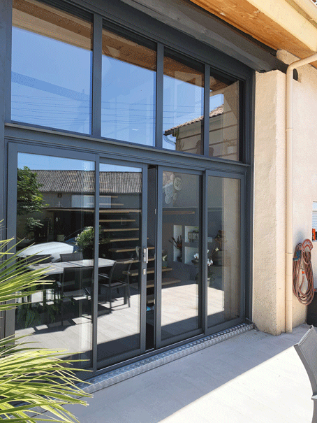 coulissant aluminium performax