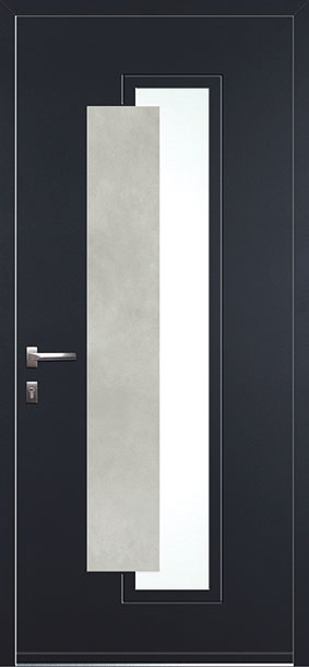 porte d'entrée contemporaine modèle Pharell