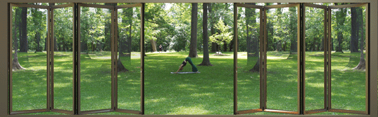 porte repliable aluminium grandes dimensions
